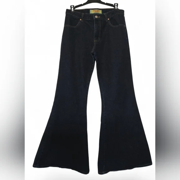 Paris Blues Classic Blue Flared Women Jeans.Size 9 (30) - Picture 2 of 14